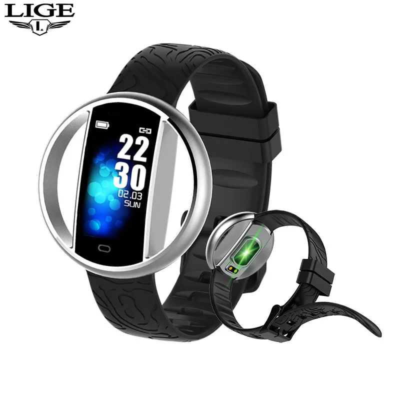 

Smart Wristband Fitness Bracelet Waterproof Heart Rate Monitor Sport Fitness Tracker Activity Health Band Smart Watch Men Women