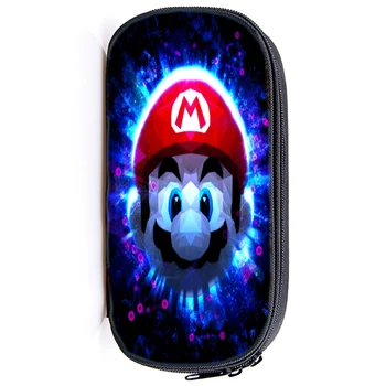 

Super Mario Smash Bros Pencil Case Kawaii Large Capacity Pikachu Case Pencil Box For Bos Gift School Office Supplies Stationery