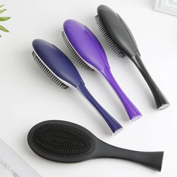 

1pc Magic Handle Tangle Hairdressing Comb Anti-static Straight Hair Salon Styling Plastic Massage Comb Beauty Makeup Tool