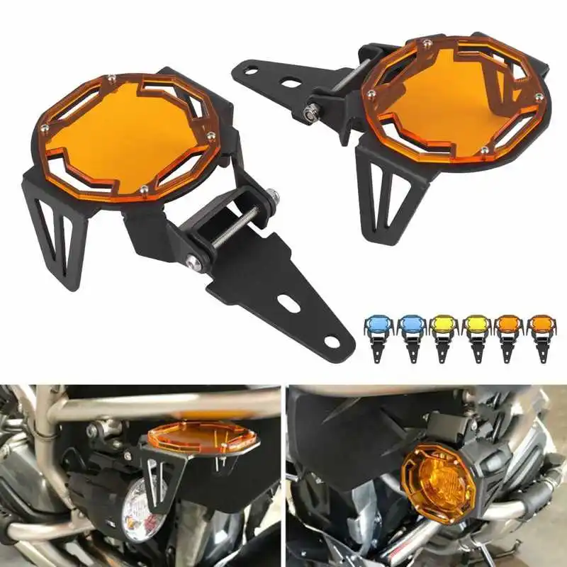 Motocycle Fog Light Guard Protective Cover LED Lamp Protector Fit for R1200GS/R1250GS Adventure LC Foglight Protect |