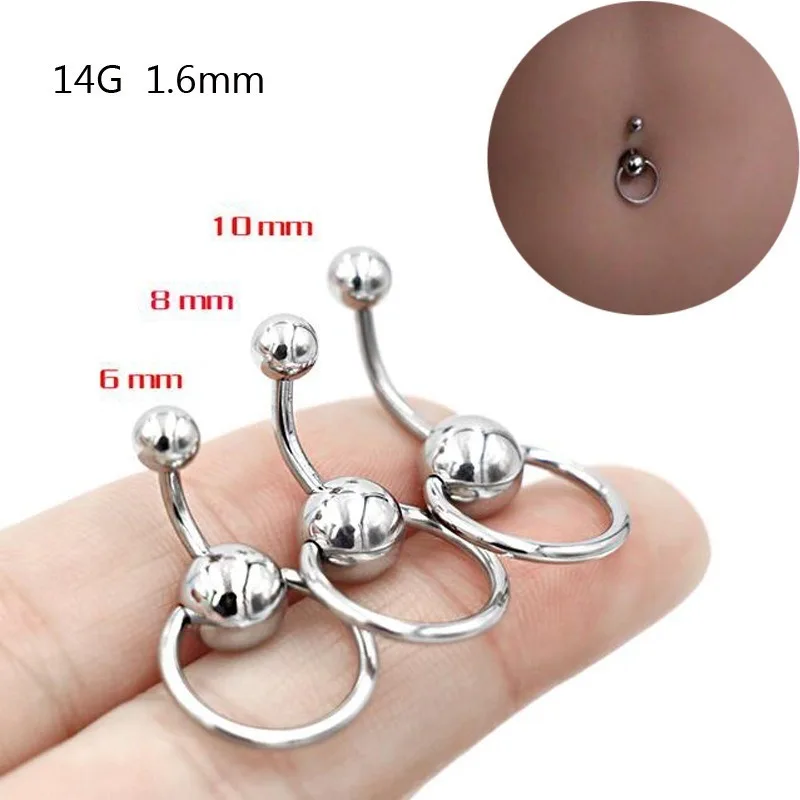 

1PC New Surgical Steel Navel Piercing Sexy Belly Piercing Ombligo Belly Button Rings Nombril Navel Rings Earrings Body Jewelry