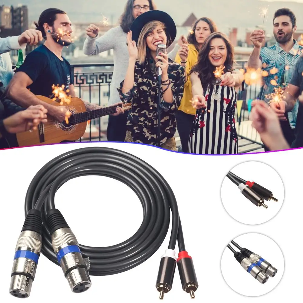 2rca революционный двойной аудио кабель Canon 1,5 метров