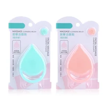 Удаление черных точек очиститель для лица силиконовая Очищающая щетка для очистки пор выбор случайного цвета