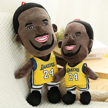 

35/45/60cm Basketball Souvenir Forever Kobe nba Star Plush Toy Doll high quality Gift Birthday Graduation Giftfor kids friends