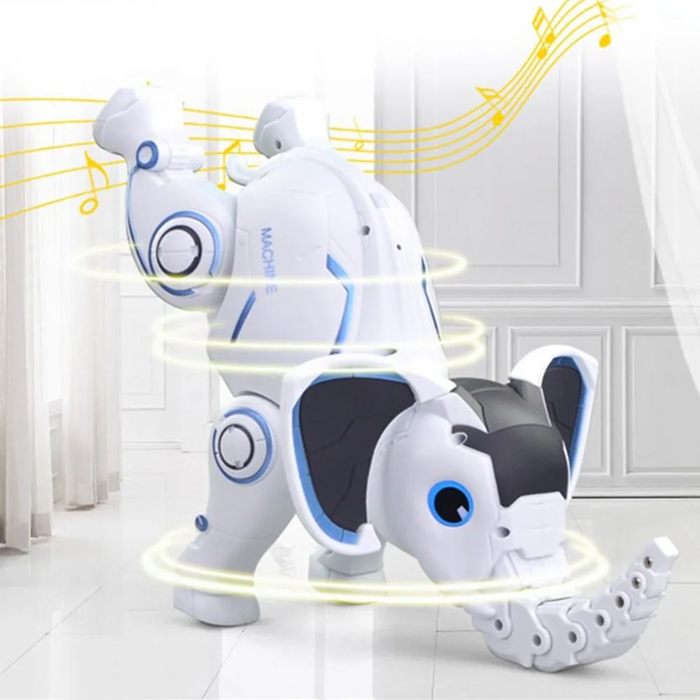 

Remote Control Elephant RC Robot Interactive Children Toy Singing Dancing Elephants Smart Robot Early Education For Kids Toys