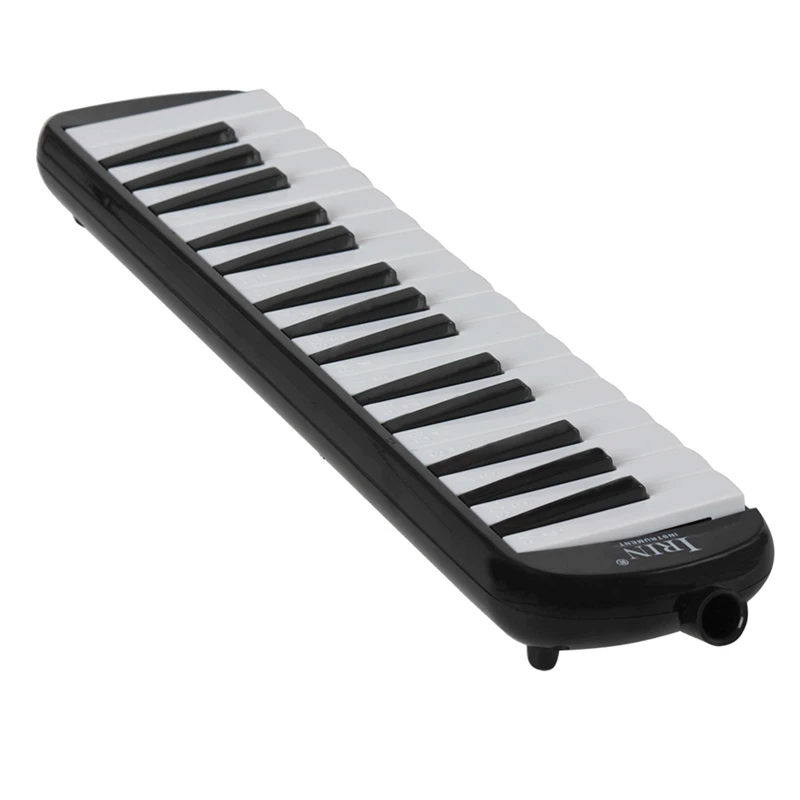 

ABUO-IRIN 32 Piano Keys Keyboard Pinao Melodica Musical Instrument for Music Lovers Carry Hard Musical Present Box (black)