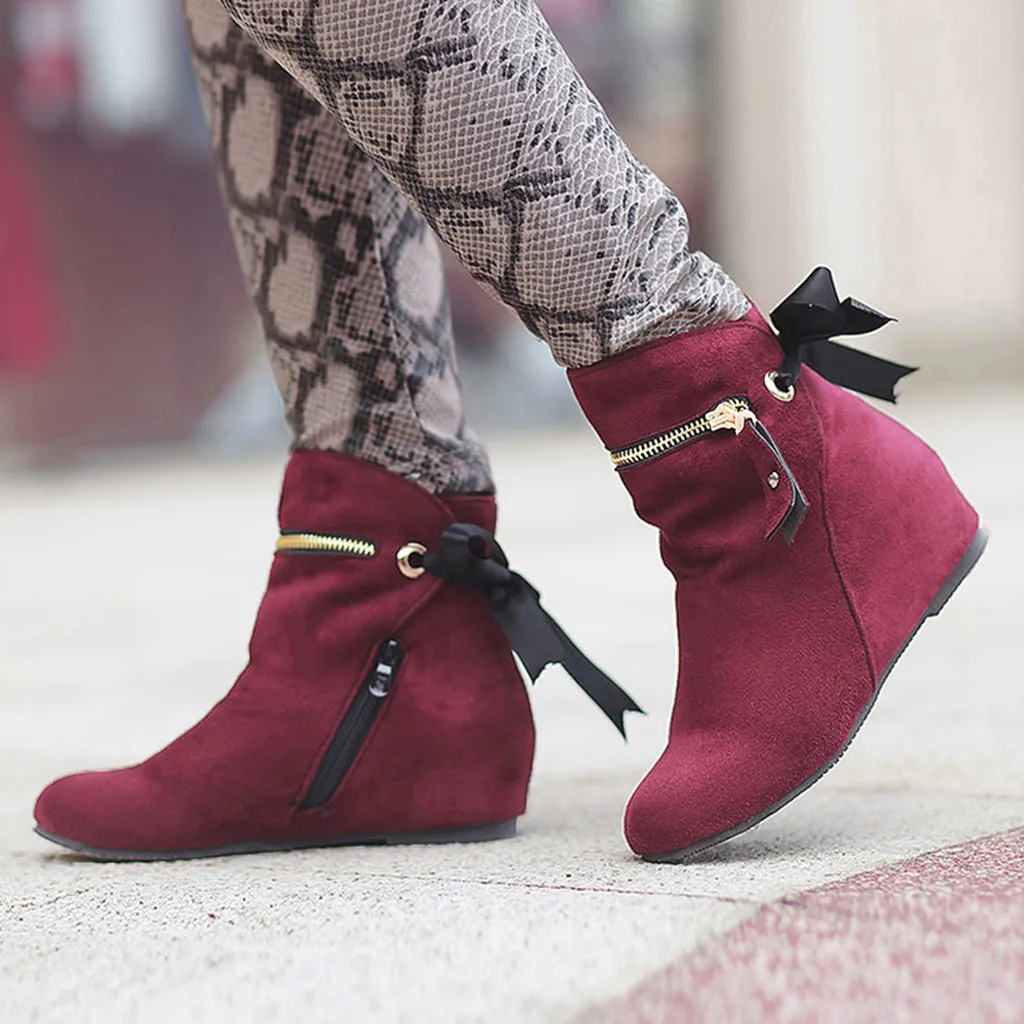 stylish flat ankle boots