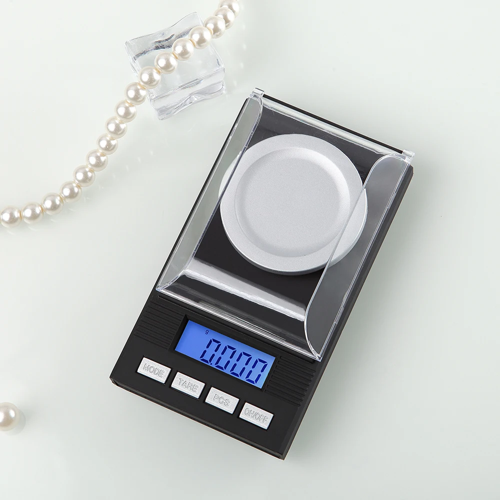 50g Electronic Scales High Precision 0.001g Digital Jewelry Scale Lcd