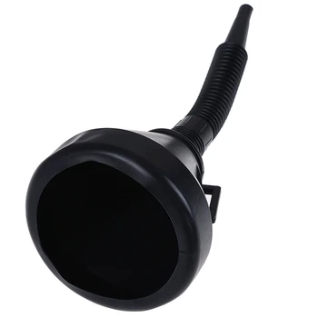 

Car Motorcycle Truck Vehicle Plastic Filling Funnel 40 Ounce Car Auto Flexible Spout Filter Gas Oil Water Fuel Funnel