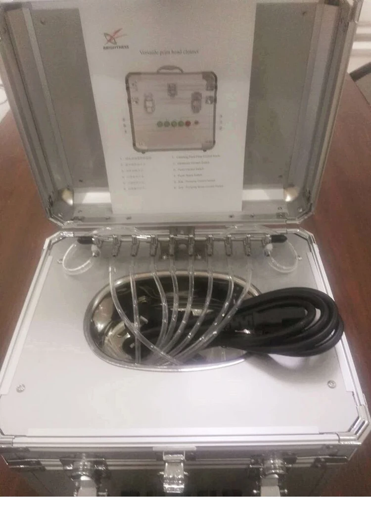Ultrasonic print head cleaner ultrasonic cleaning machine march printhead DX5 DX6 DX7 Professional washing machine 220v 35w