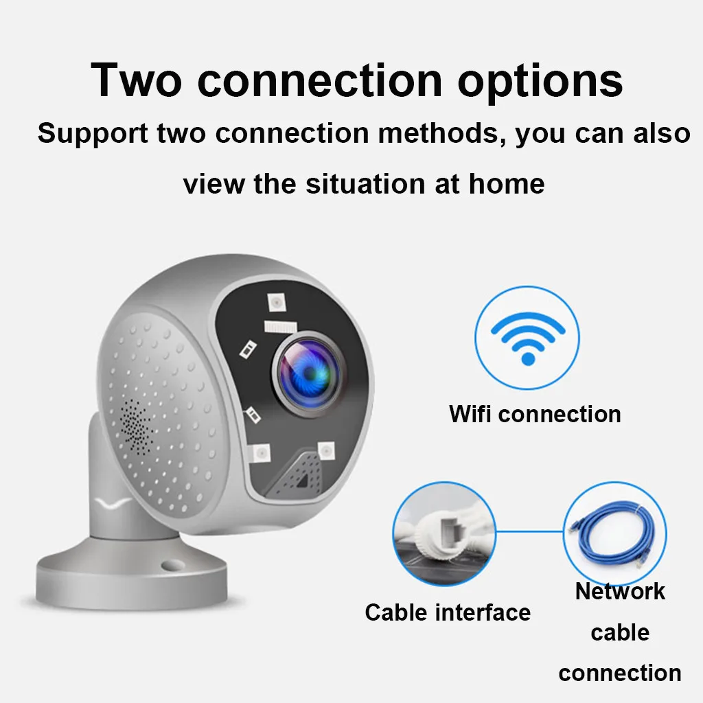 HD IP облачная камера хранения наблюдения Wifi безопасности ночного видения двухстороннее аудио Высокое качество