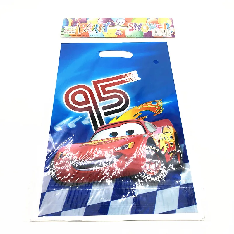 162 шт/партия мультфильм disney Lightning McQueen Автомобильная тематическая Одноразовая чашка тарелка День Рождения украшения столовые приборы для детей