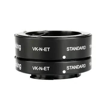 

Voking Plastic AF Macro Extension Tube Auto Focus ring 10mm 16mm VK-N-ET Standard for Nikon J1 J2 J3 V1 V2