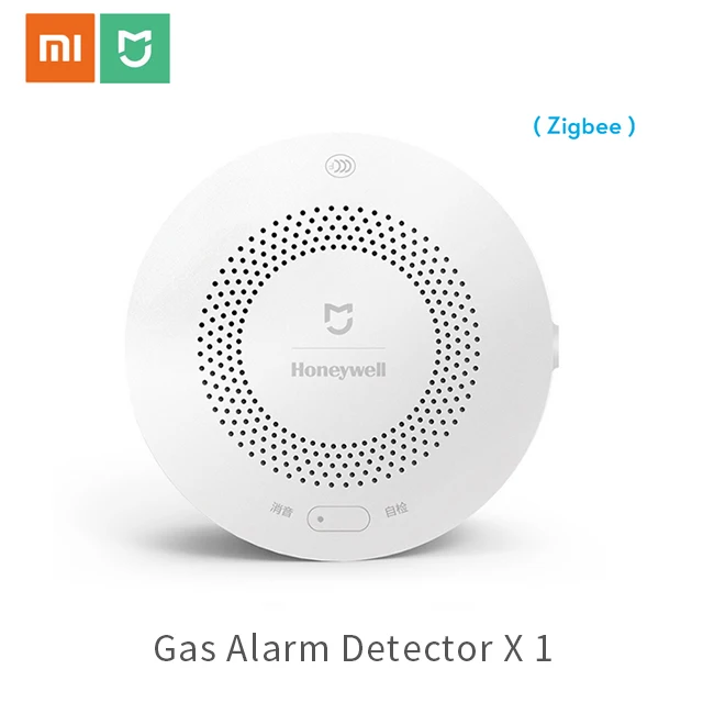 Xiaomi Mijia шлюз 2 Версия Смарт Honeywell пожарная сигнализация детектор Zigbee контроль газа сигнализация детектор CH4 монитор система безопасности - Цвет: Gas Alarm Detector