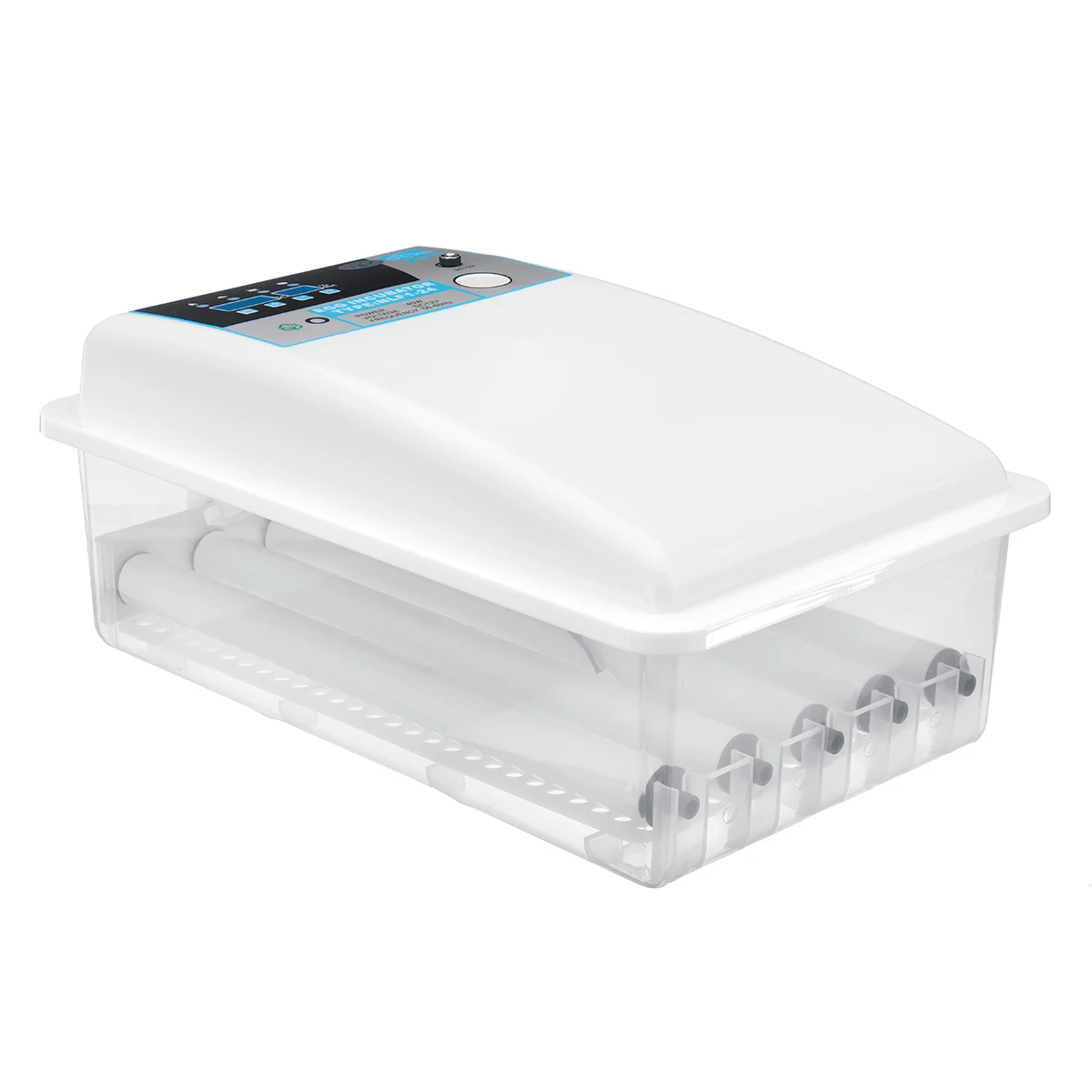 24 s Turning Incubators w/Auto Temperature Control For Poultry Incubation Chicken Goose Duck s Double 110-220V
