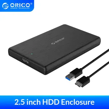 

ORICO Tool Free 2.5 Inch HDD Case SATA3.0 To USB3.0 Micro B External Hard Drive Disk Enclosure for SSD Support UASP SATA 3.0