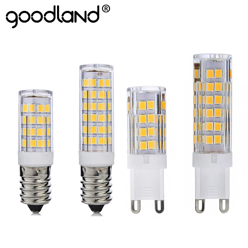 Goodland G9 светодиодный светильник 220 В E14 Светодиодный Кукуруза 5 Вт 7 супер яркий