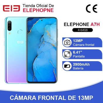 Перейти на Алиэкспресс и купить ELEPHONE A7H Helio P23 4 Гб Оперативная память 64 Гб Встроенная память смартфон 6,4 дюймOcta Core Android 9,0 3900 мАч быстрой зарядки Распознавание отпечатков пальцев