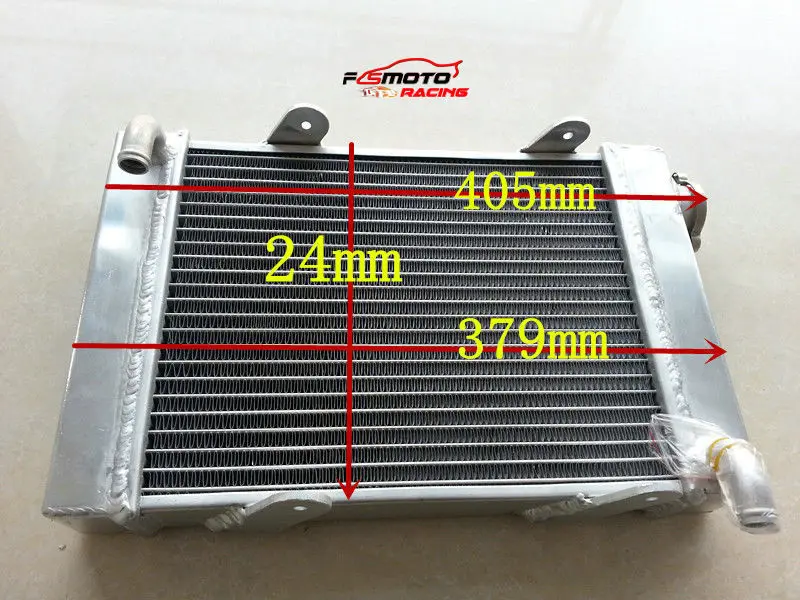 Радиатор из алюминиевого сплава 45 мм для картинга 1" x 9,5" x 1," дюймов