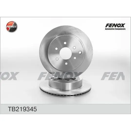 Диск тормозной задн.\ Nissan Pathfinder 2.5-4.0i/DCi 05 FENOX tb