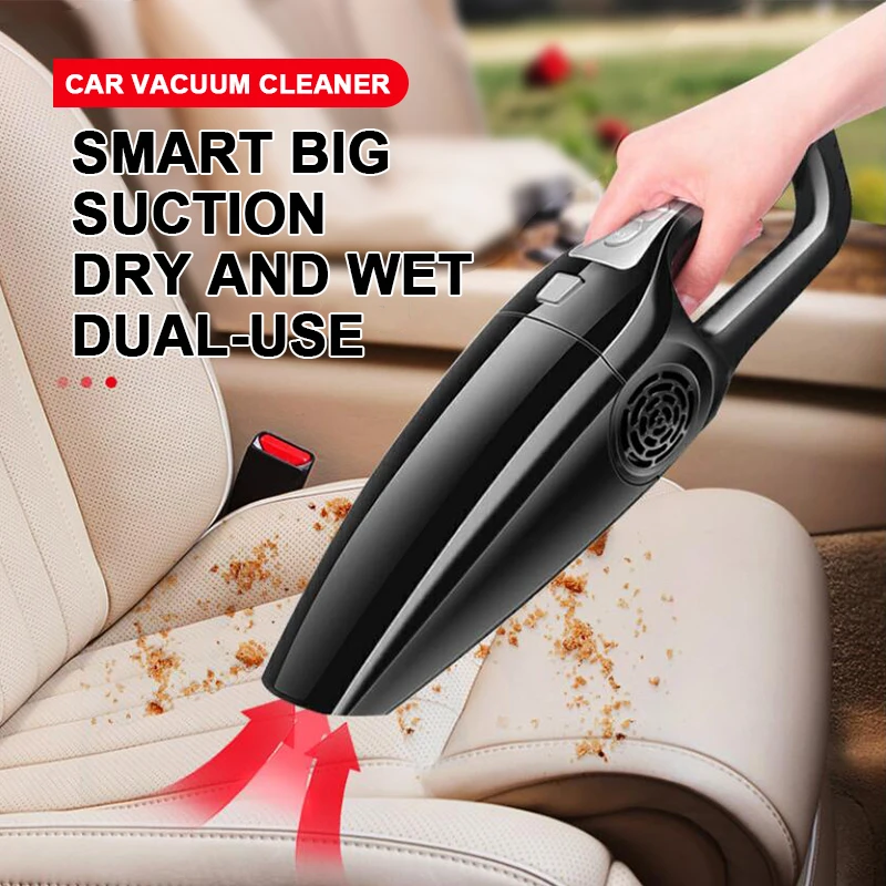 Автомобильный пылесос для автомобиля провод ручной 12V 120W мини автомобильный
