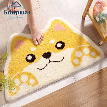 

New Cartoon Home Durable Bathroom Floor Mats Household Toilet Absorbent Non-slip Door Mats Bedroom Door Entry Foot Mats