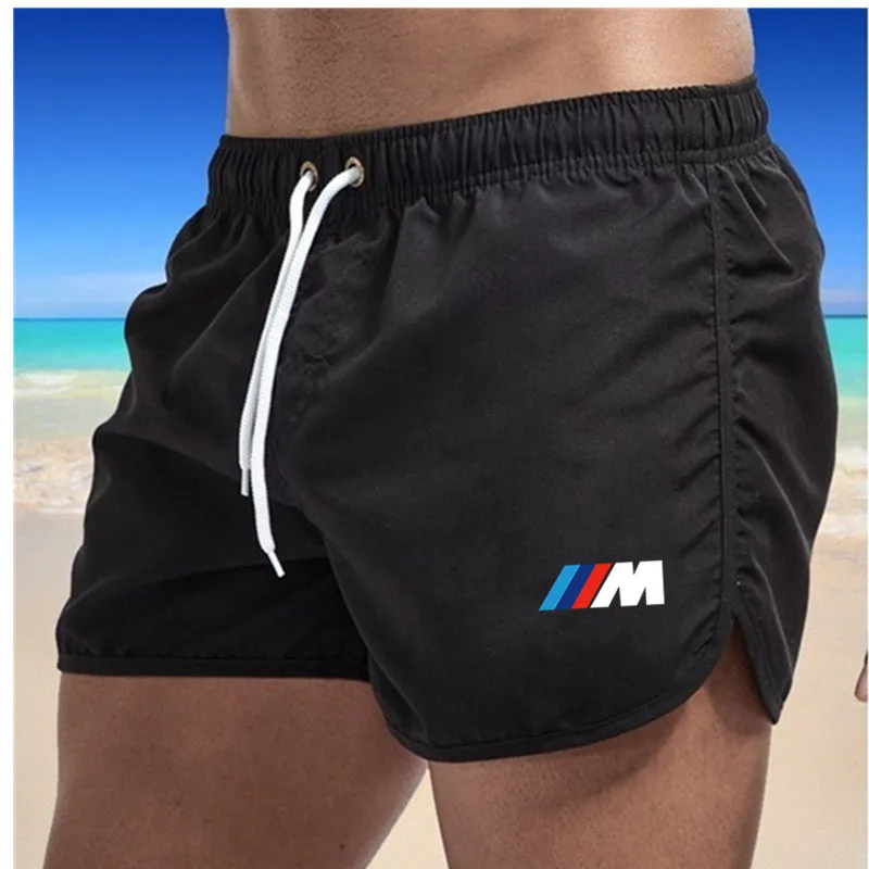 2021 New Leisure Mens Swimwear Swim Shorts Trunks Beach Board Swimming Pants Swimsuits Running Sports Surffing short | Спорт и