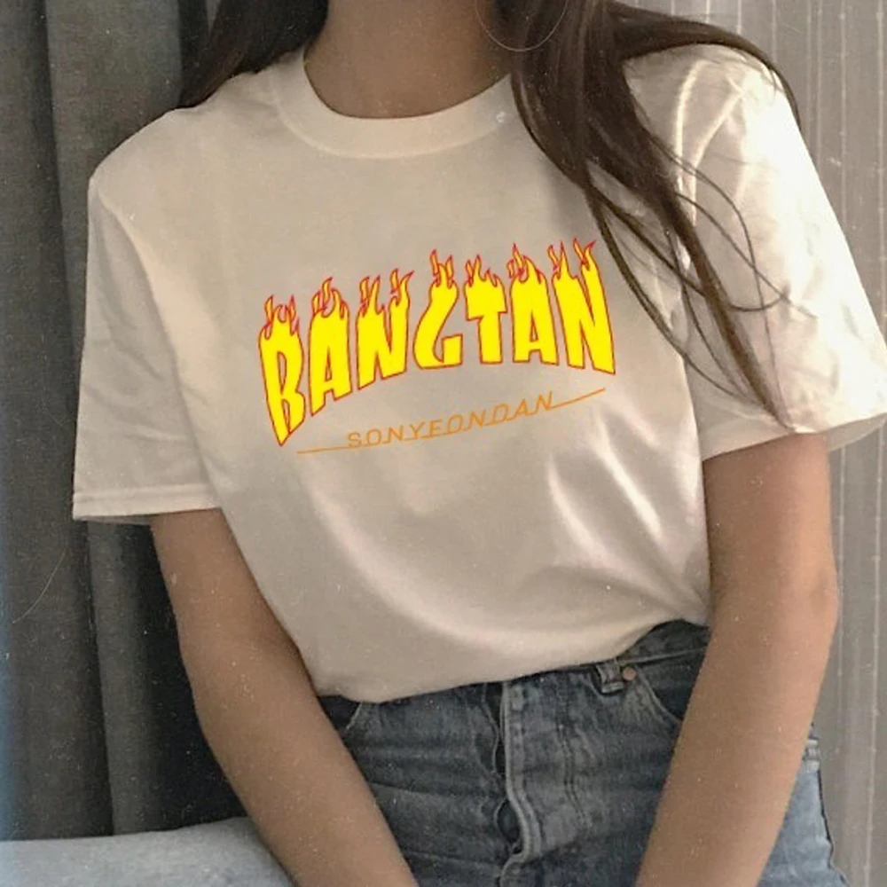Корейская Kpop Bangtan Jungkook футболка женская мода Bangtan Boys No more Dream унисекс Merch футболки женская одежда