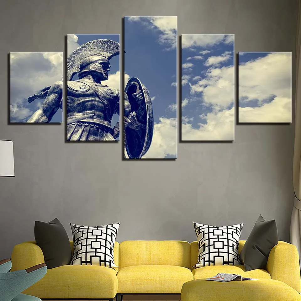 Canvas Painting HD Type Poster 5 Panel Kevin Gates Modern Printing Wall Art Pictures Modular Artwork Vintage Home Decoration | Дом и сад
