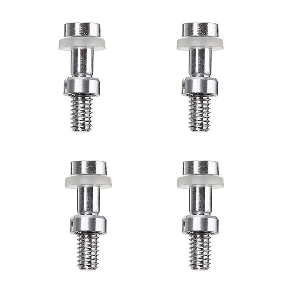 4Pcs Audio Replacement Professional Rapair Tool Metal Headshells Mounting Screws Turntable Phonograph Hardware Music LP DIY