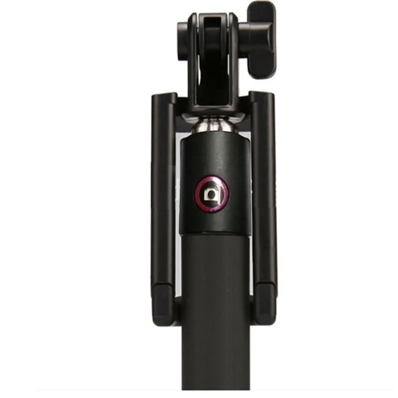 Portable Extendable Handheld Self-portrait Monopod Stick Handheld Wired Selfie Stick For Smartphone 30AUG0220