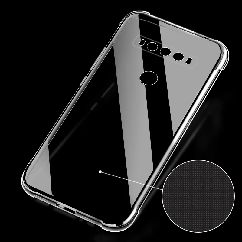Чехол для TCL 10 SE 6 52 дюйма прозрачный мягкий силиконовый чехол с полной защитой 10SE