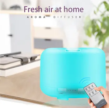 

1000ml Large Capacity Air Freshener Home Humidifier Mini USB Aroma Essential Oil Diffuser with LED Light Ultrasonic Mist Maker