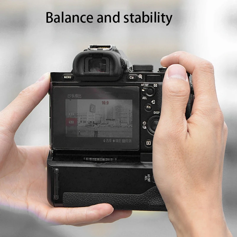 VG C1EM Вертикальная Батарейная ручка для камеры Sony Alpha A7 A7R A7S|Батарейные ручки| |