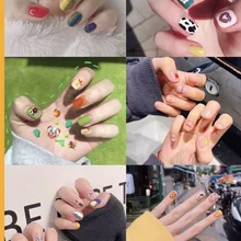 Геометрические узоры 3D наклейки для ногтей наклейки на клей Луна Звезда золотые полосы волнистая линия Маникюр Сделай Сам дизайн ногтей украшение 1 лист