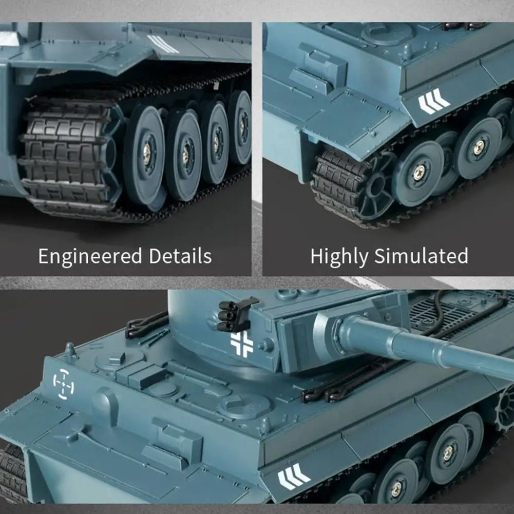 2.4G RC Stunt Tank Toys Remote Control Programming Tank With 270 Rotating Turret Perfect Gift Toys For Children Adults
