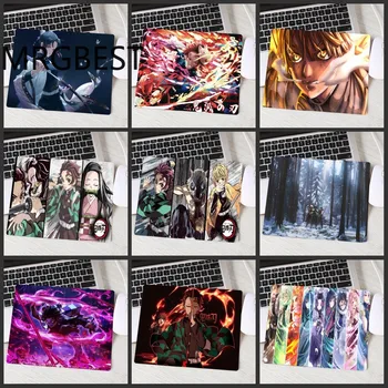 

MRGBEST Kimetsu No Yaiba Anime MouseMat Cute Gamer Notbook Mat Gaming Pads Waterproof PC Desk Mousepad 22X18CM for Lol Csgo