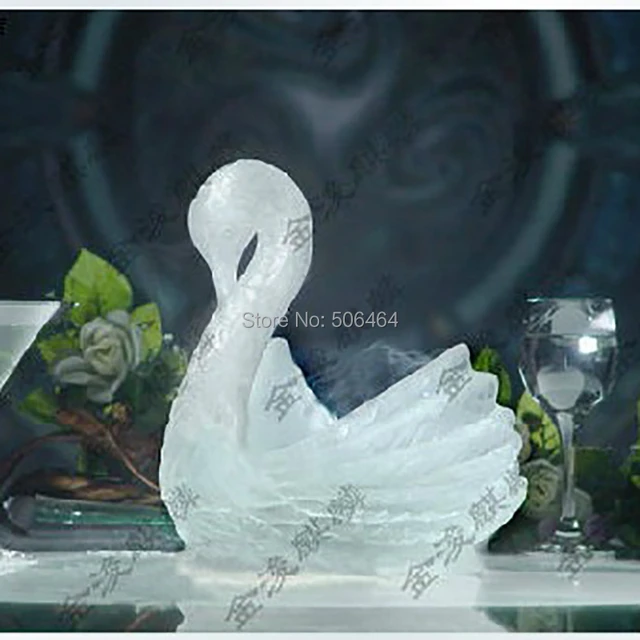 ice sculpture mold mini Swan 330*180*280mm