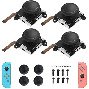 

Joystick Analog Thumb Stick Replacement for Switch JoyCon Controller Switch Lite with Thumbstick Grips Screws