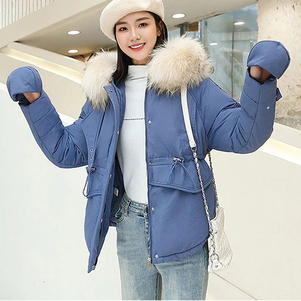 Cotton wool coat ladies Warm winter clothing