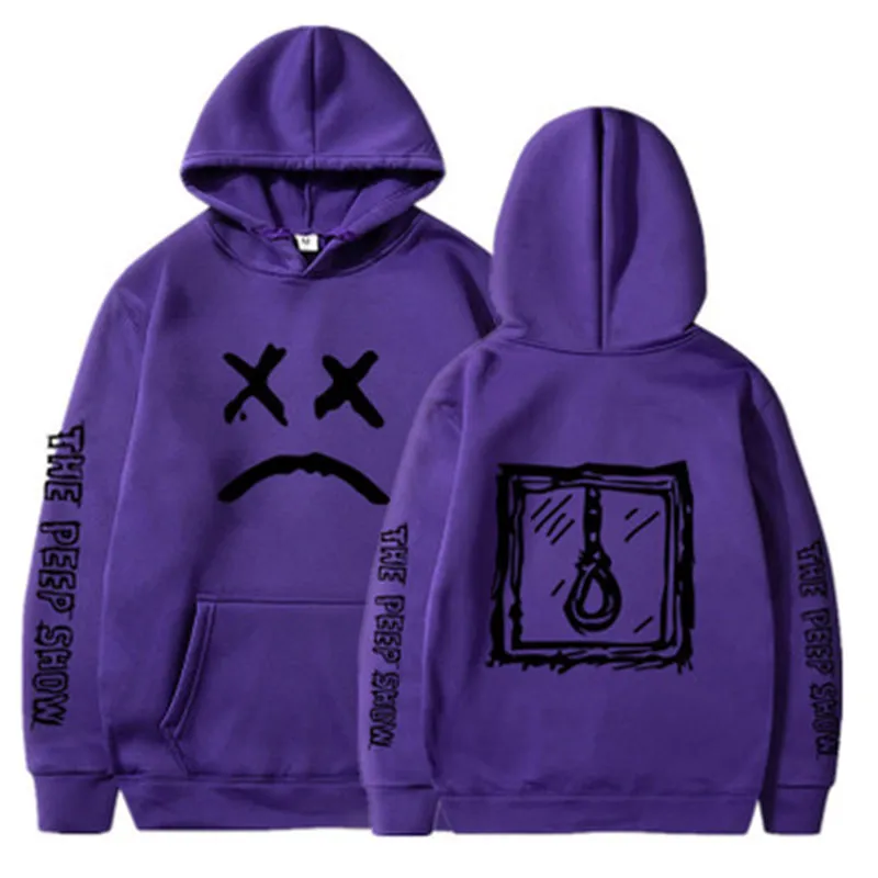 2019 3d RIP Lil Peep толстовки со шляпой для мужчин и женщин Флисовая теплая толстовка