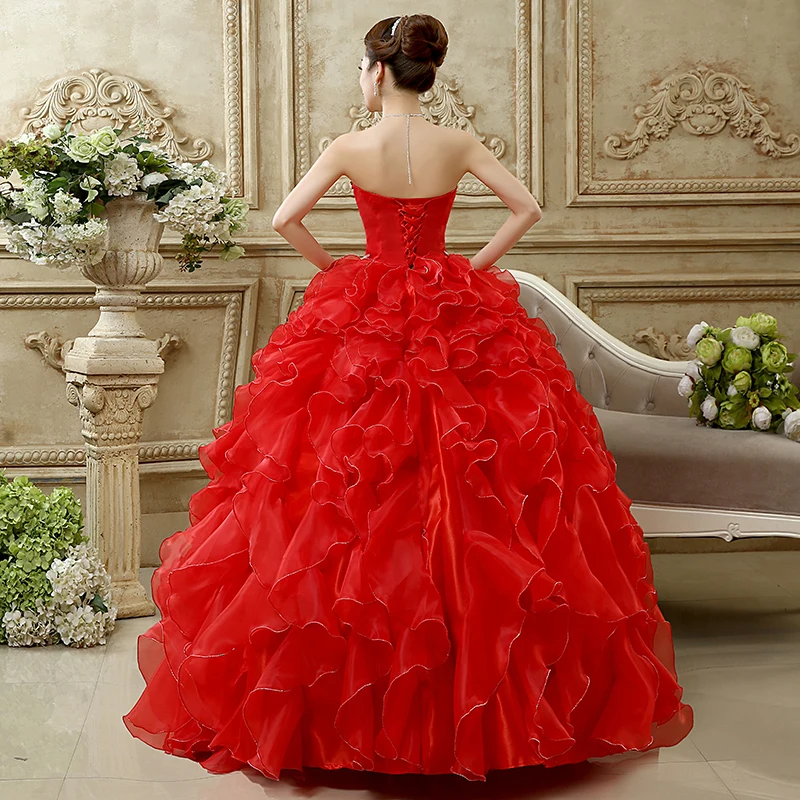 Платье без бретелек с рюшами и бисером Vestido 15 Anos Vestido De Debutante