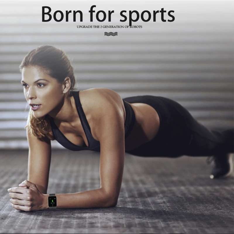 LIGE Смарт часы для мужчин и женщин монитор сердечного ритма спортивный фитнес