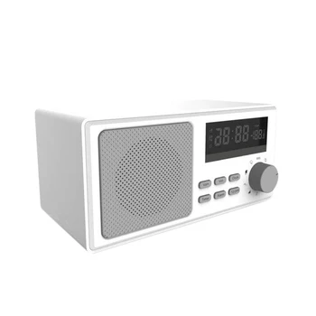 

White Noise Sound Machine Retro Body Led Display Temperature Detection Alarm Reminds 9 Kinds Of Soothing Sound Source for Home O