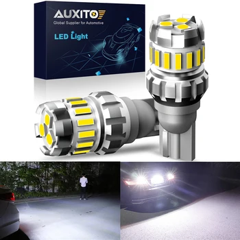 

AUXITO 2x W16W T15 T16 921 LED No Error Bulb For Kia Rio 3 4 K2 K3 K5 2017 2018 2019 Ceed Cerato Car Back Up Light Reverse Lamp