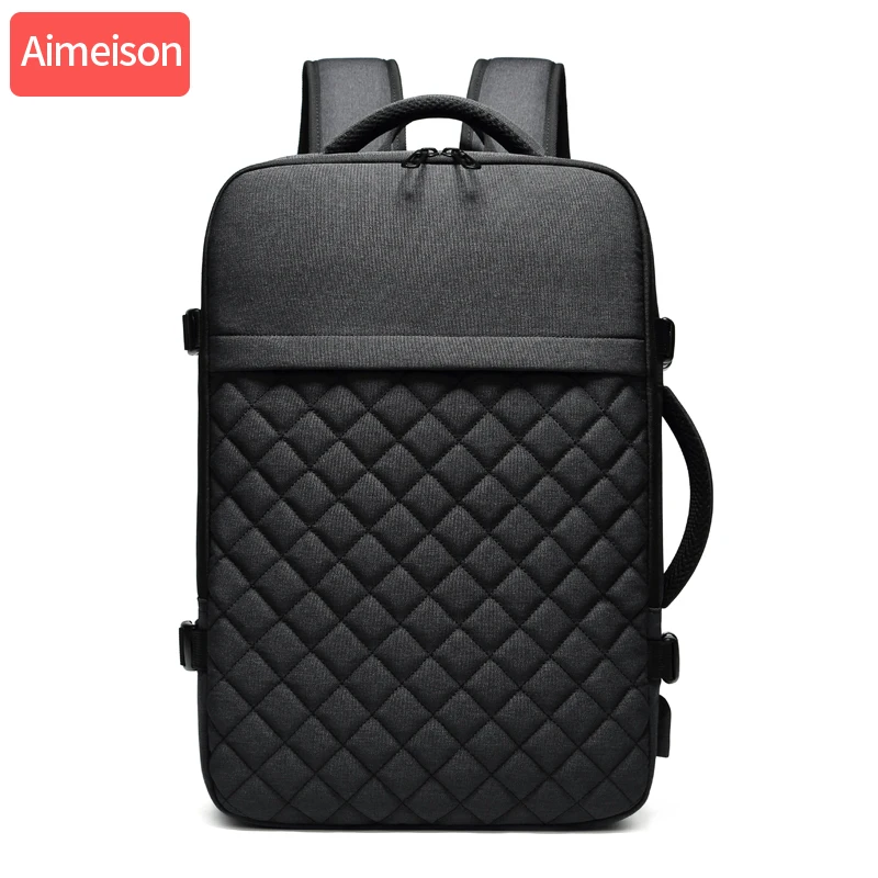 Дорожный рюкзак Aimeison для мужчин вместительная мужская сумка Антивор с USB портом