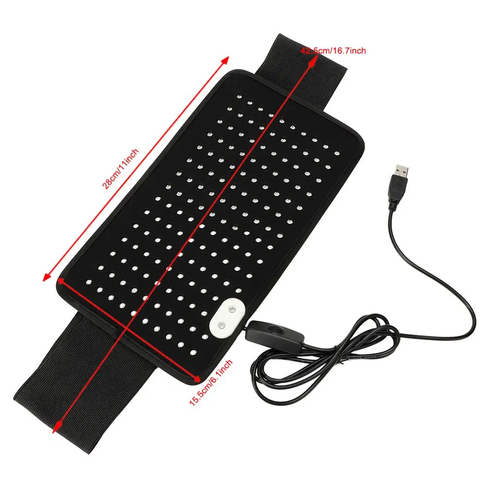 USB LED Phototherapy Postpartum Care Physiotherapy Lamp Promote Wound Healing Relieves Pain Soothe Muscle Shoulder Strap Support