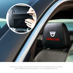 Image 5 - 2PCS/set Auto Car Seat Neck Pillow Protection Safety Auto Headrest Support Rest Cushion Car Seats Accessories Pillow Pad covers