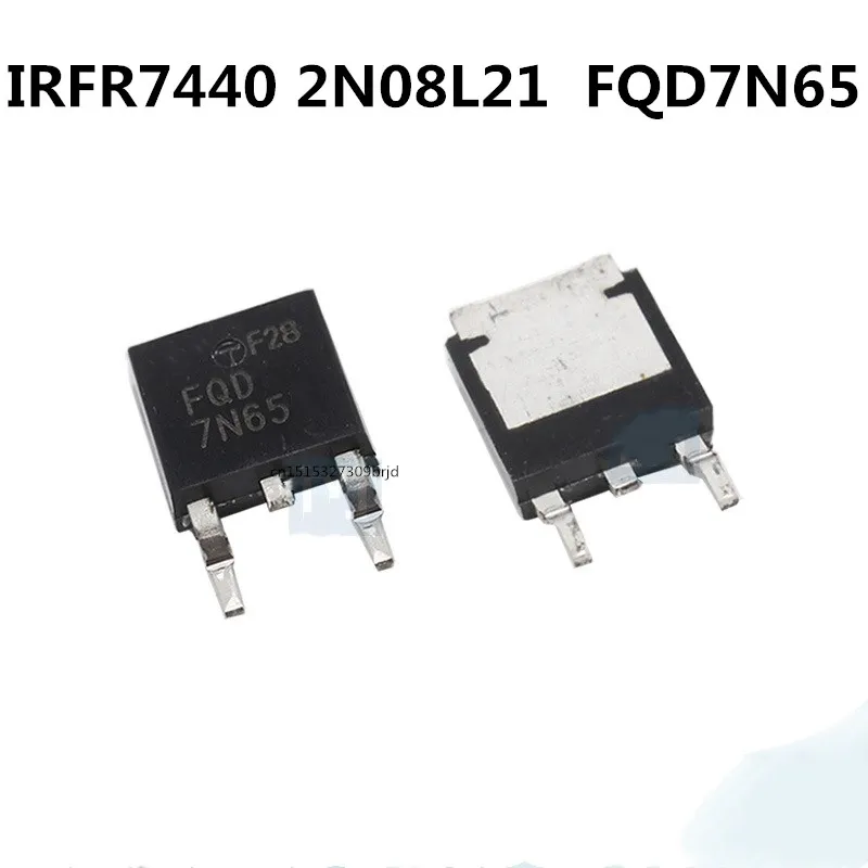 Original 5pcs/ Fr7440 Irfr7440 2n08l21 Spd30n08s2l-21 Fqd7n65 7n65 To ...