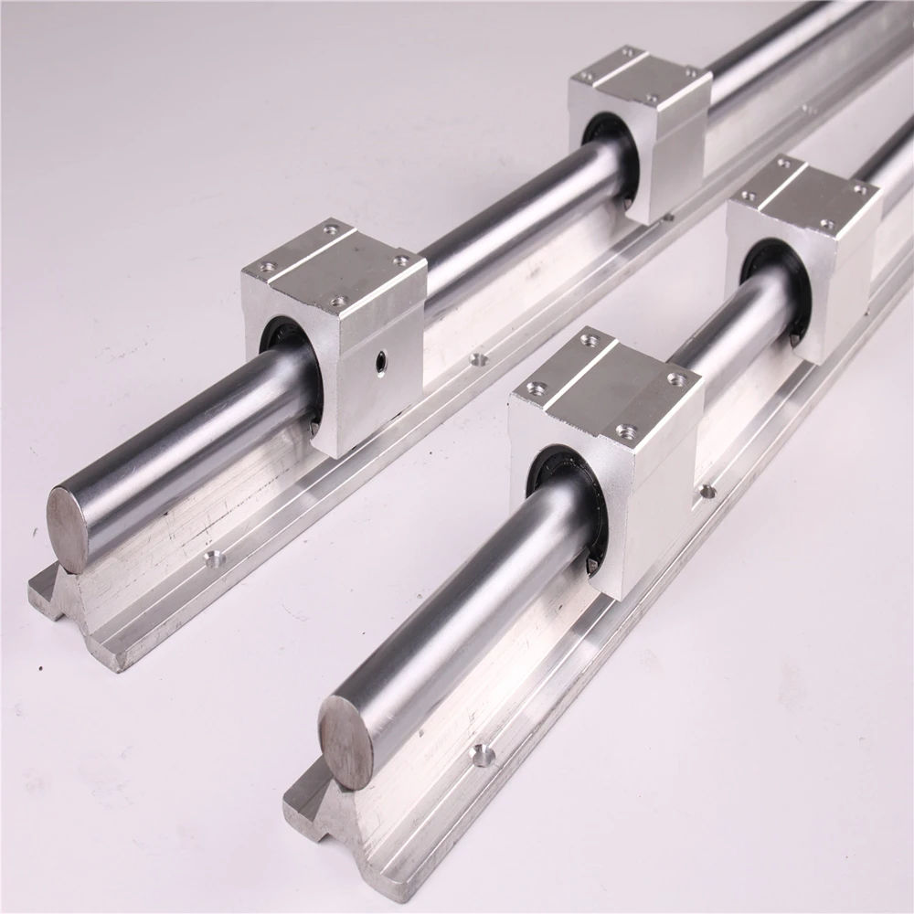 

2pcs SBR20-7000mm Linear Guide Rail and 4pcs SBR20LUU Linear Bearing Blocks for CNC parts 20mm Linear Rail